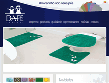 Tablet Screenshot of dafetapetes.com.br